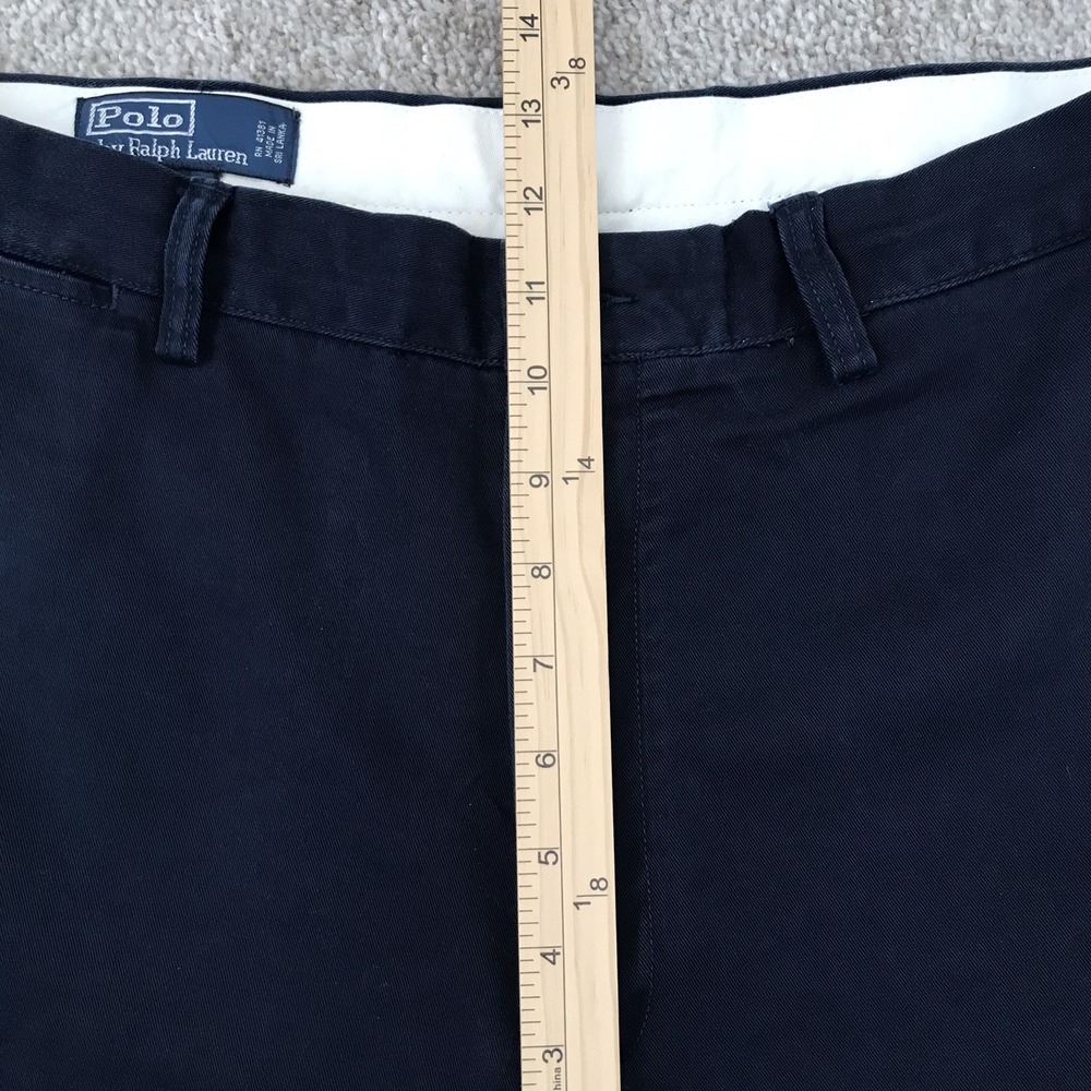 Polo Ralph Lauren Prospect Pants Mens 36x30 Navy Chinos Preppy Classic Slacks - Picture 10 of 12